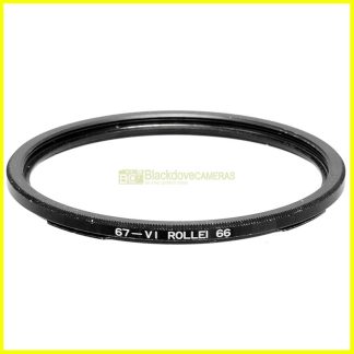 Home page 17 Anello Step‑Up 67‑VI per Rollei 66 – Adattatore Filtri 67mm Bay VI