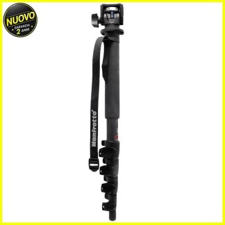 Manfrotto 695CX,234Rc Monopiede in Carbonio 695CX e Testa per Monopiede 234RC