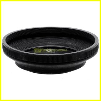 Paraluce ripiegabile in gomma per obiettivi, innesto a vite 52mm M52 Universale