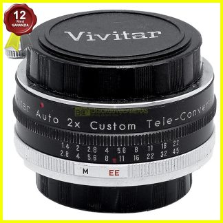 Vivitar Auto 2x Moltiplicatore di focale per fotocamere reflex analogiche Konica