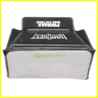 Lumiquest Promax Mini softbox per flash con slitta fotocamera cm. 8x12