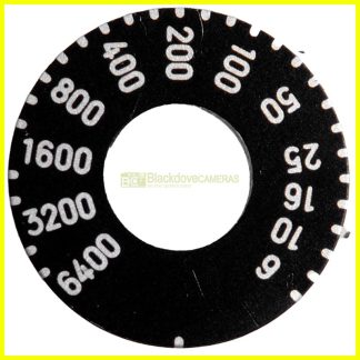 Anello scala sensibilità ISO per fotocamere analogiche Minolta SRT-102. Ricambio