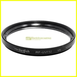 Filtro UV 52mm Rocketfish RF-UVF52 per Canon Nikon Sony Fuji Lente 52 mm M52
