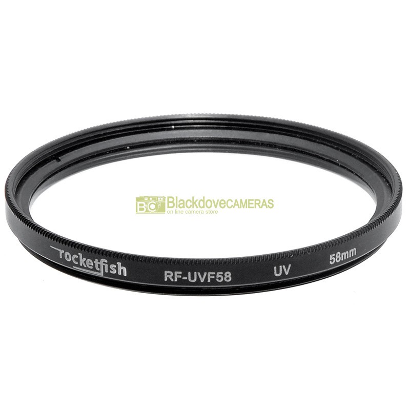 58mm Filtro UV Rocketfish per obiettivi vintage a vite M58. Ultra-Violet filter - immagine 3