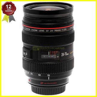 Canon EF 24‑70mm f/2.8 L USM Black – Obiettivo Full Frame per fotocamere EOS