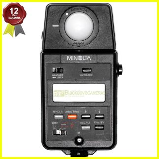 Esposimetro Flash Meter Minolta Autometer III. Luce incidente, riflessa, flash.