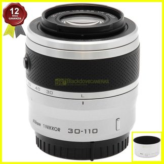 Nikon Nikkor 30/110mm f3,8-5,6 VR Silver Obiettivo AF per fotocamere Nikon 1