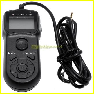 Telecomando con intervallometro JJC per fotocamere Canon, come RS-60E3