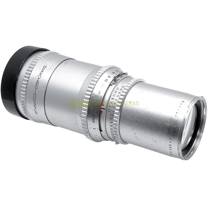 Zeiss Sonnar 250mm f5,6 tele obiettivo per fotocamere Hasselblad 500 C - 500 C/M 4 Zeiss Sonnar 250mm f5,6 tele obiettivo per fotocamere Hasselblad 500 C - 500 C/M - immagine 4