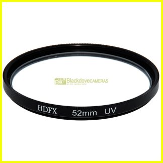 52mm Filtro UV HDFX a vite M52. Ultra Violet  lens filter