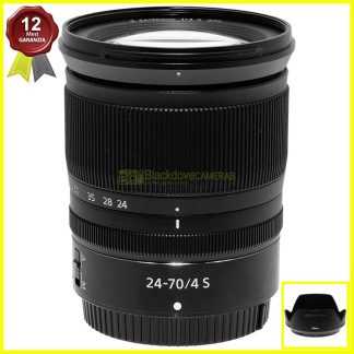 Nikon Z Nikkor 24-70mm f4 S obiettivo FX per fotocamere mirrorless. 24/70 mm