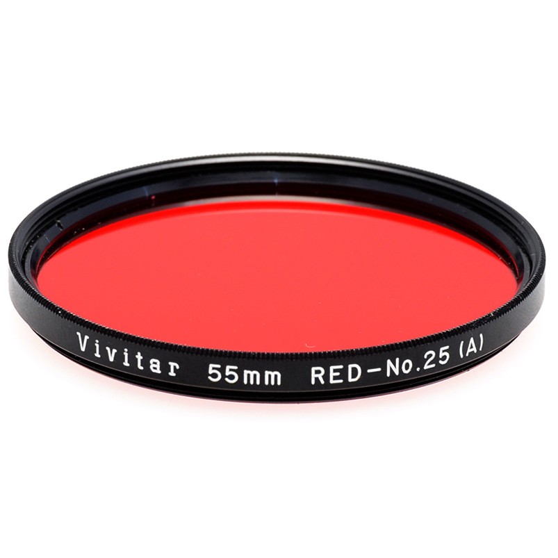 Filtro Fotografico Rosso No. 25 (A) Vivitar 55mm. Red filter Ø55 mm. M55 2 Filtro Fotografico Rosso No. 25 (A) Vivitar 55mm. Red filter Ø55 mm. M55 - immagine 2