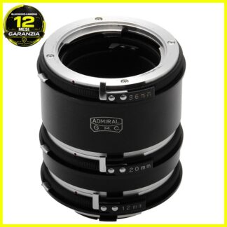 Minolta MC-MD Kit 3 Anelli per riprese macro Admiral Extension tube set 12-20-36