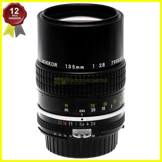 Nikkor 135mm f/2.8 AI Teleobiettivo Manuale per Reflex a Pellicola Nikon
