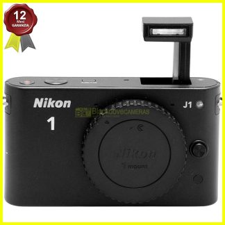 Nikon 1 J1 Black – Body Fotocamera Digitale Mirrorless (J‑1 Nera)