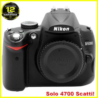 Home page 31 Nikon D5000 Reflex Digitale Body 12.3MP Videocamera HD DSLR.