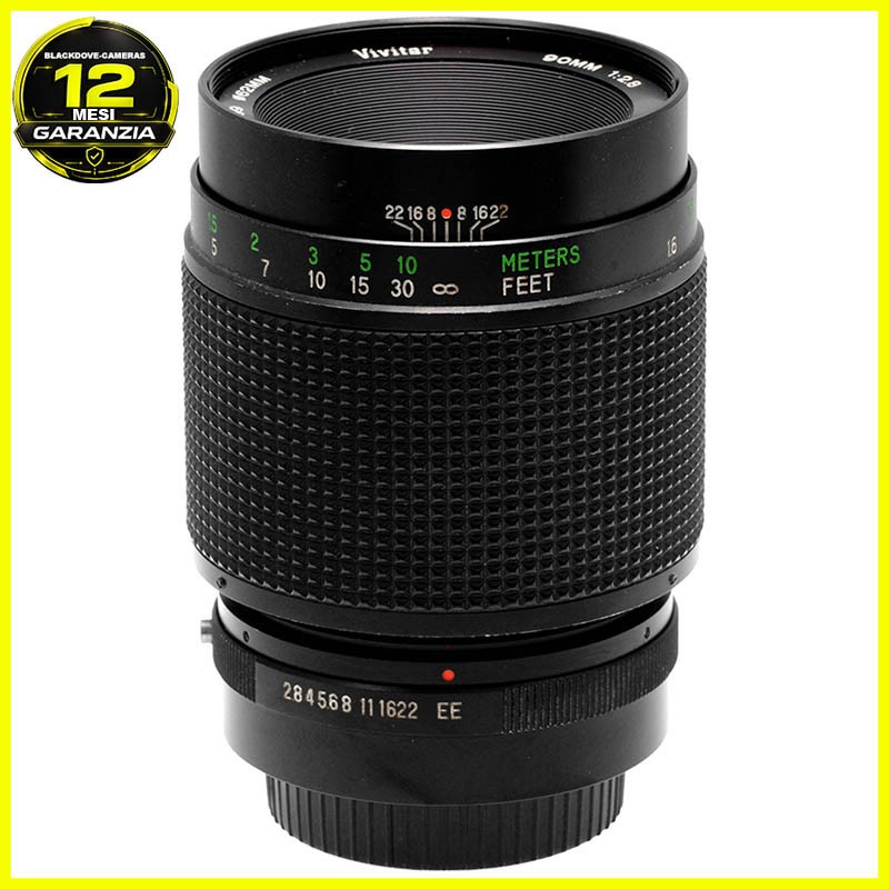 Vivitar Auto Telephoto Macro 1:1 90mm f/2.8 obiettivo per Fotocamere Konica AR 1 Vivitar Auto Telephoto Macro 1:1 90mm f/2.8 obiettivo per Fotocamere Konica AR