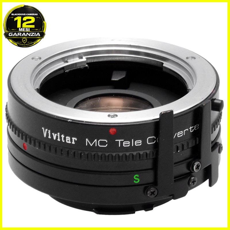 Vivitar MC Teleconverter 2x Moltiplicatore di focale per Minolta MD e MC 1 Vivitar MC Teleconverter 2x Moltiplicatore di focale per Minolta MD e MC