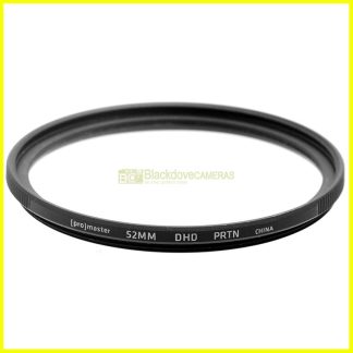 52mm Filtro UV DHD PRTN Promaster a vite M52. Ultra Violet camera lens filter.
