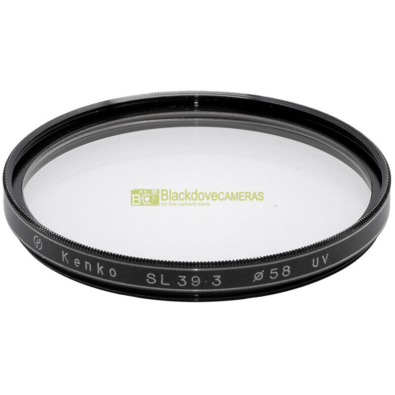 58mm Filtro UV Kenko per obiettivi vintage a vite M58. Ultra-Violet filter - immagine 3