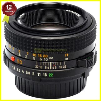 Minolta MD 50mm f/1.7 – Obiettivo standard per reflex a pellicola MD MC SR