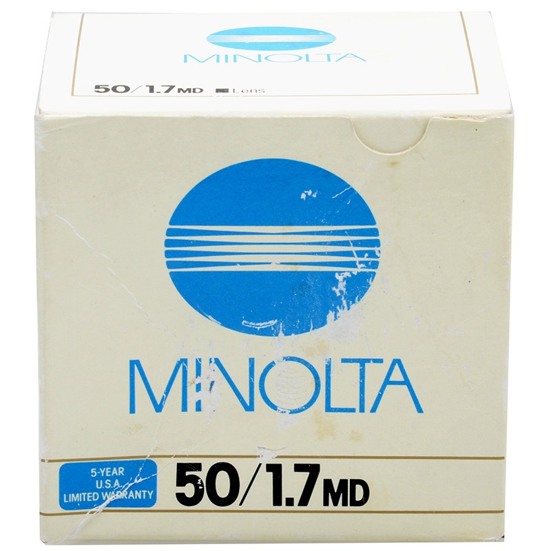 Minolta MD 50mm. f/1.7 obiettivo standard per reflex a pellicola MD MC e SR. 6 Minolta MD 50mm. f/1.7 obiettivo standard per reflex a pellicola MD MC e SR. - immagine 6