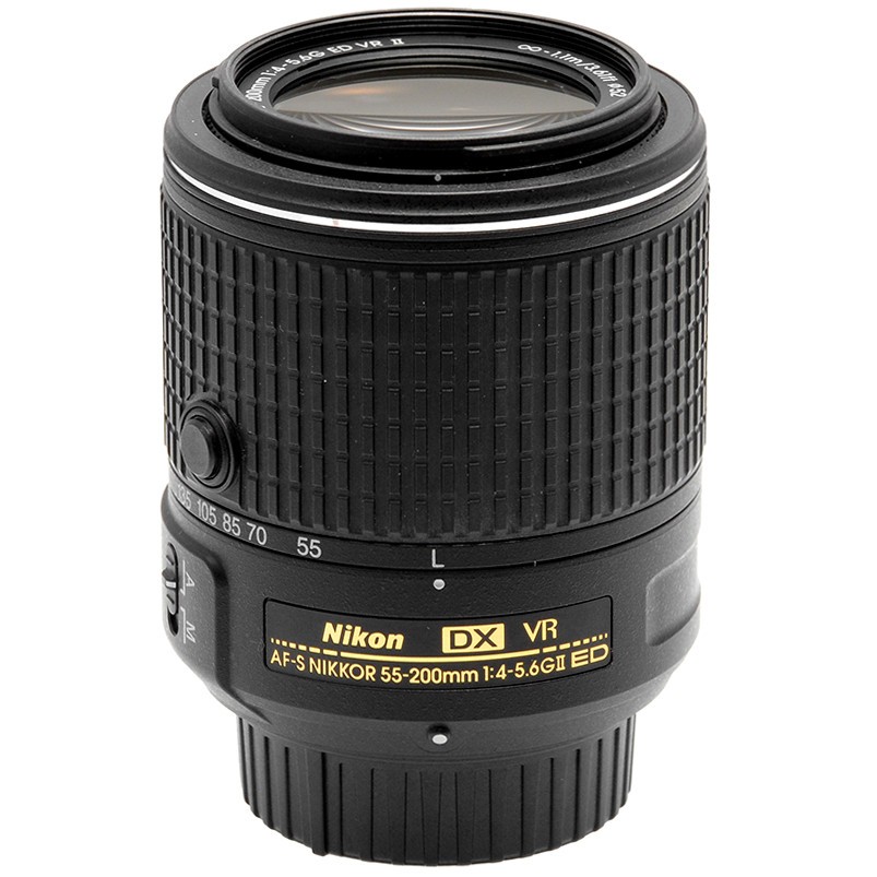 Nikon AF-S Nikkor 55-200mm f/4-5.6 G ED VR II DX Obiettivo Teleobiettivo Zoom 2 Nikon AF-S Nikkor 55-200mm f/4-5.6 G ED VR II DX Obiettivo Teleobiettivo Zoom - immagine 2