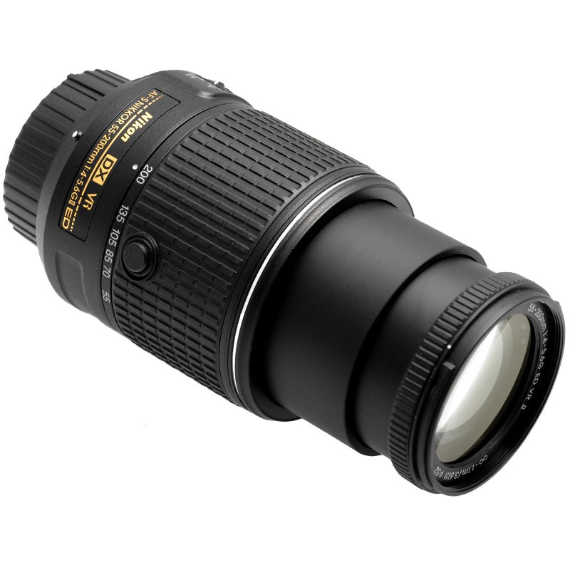 Nikon AF-S Nikkor 55-200mm f/4-5.6 G ED VR II DX Obiettivo Teleobiettivo Zoom 3 Nikon AF-S Nikkor 55-200mm f/4-5.6 G ED VR II DX Obiettivo Teleobiettivo Zoom - immagine 3