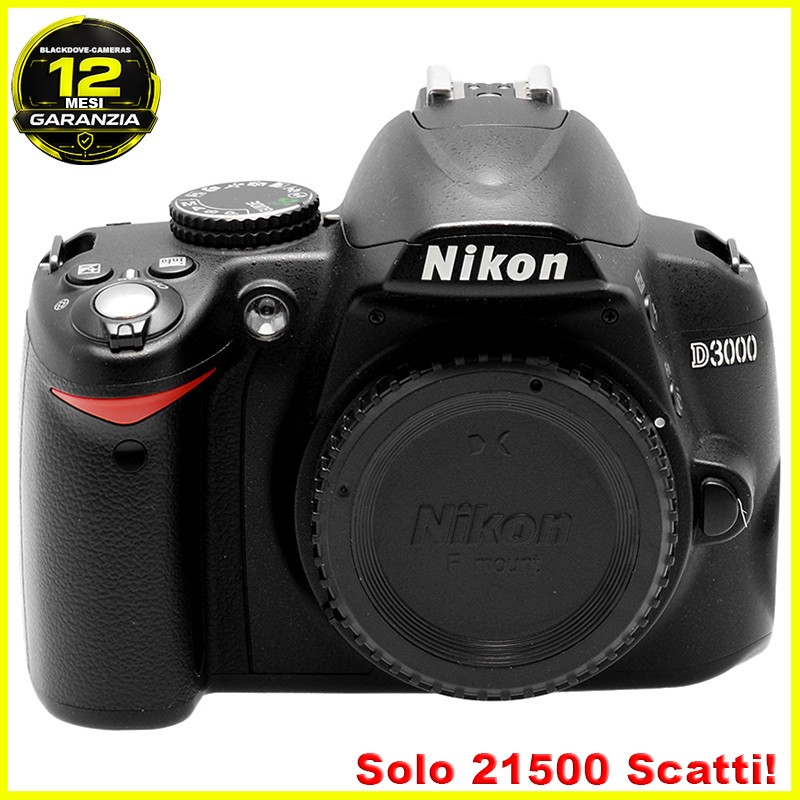 Nikon D60 Reflex Digitale Body 10.2MP Macchina fotografica innesto F. D-60 1 Nikon D60 Reflex Digitale Body 10.2MP Macchina fotografica innesto F. D-60