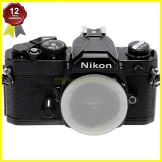 Nikon FM Nero Fotocamera Analogica 35mm Meccanica – Black Body