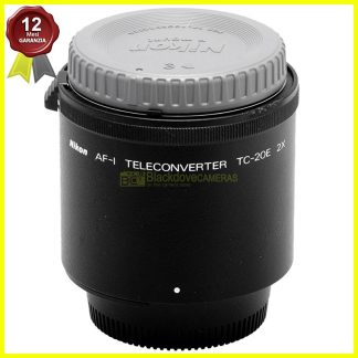 Nikon TC-20 E AF-S Tele Converter 2x. Moltiplicatore 2x per teleobiettivi Nikkor