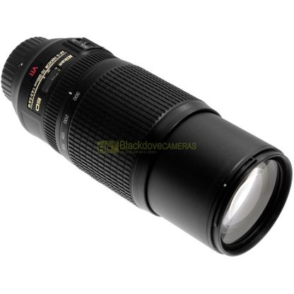 Obiettivo Nikon AF-S zoom Nikkor 70/300mm f4,5-5,6 ED VR G per fotocamere reflex - immagine 4