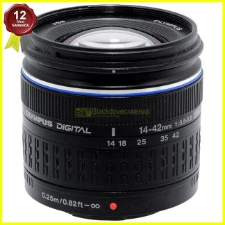 Obiettivo zoom Olympus Zuiko 14/42mm f3,5-5,6 ED digital per fotocamere 4/3.