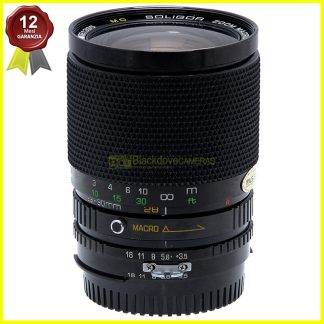 Soligor 28/80mm. f3,5-4,5 Macro 1:4 Obiettivo per fotocamere a pellicola Nikon