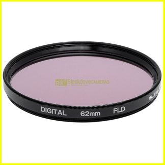62mm. filtro di conversione viola FL-D Chrystal Optics a vite M62. FLD filter
