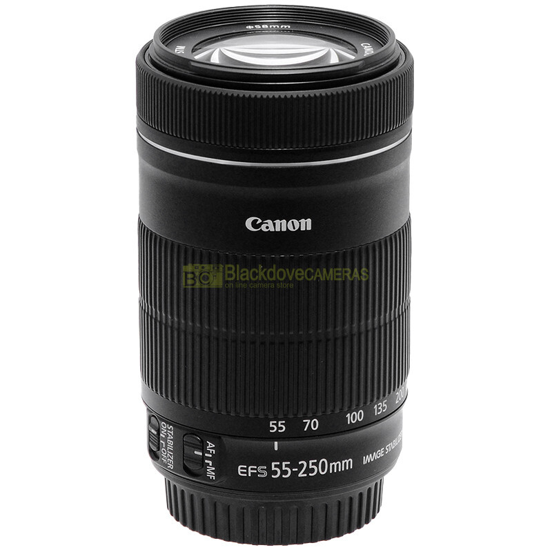 Canon EF-S 55-250mm f4-5.6 IS STM obiettivo zoom tele stabilizzato per reflex 3 Canon EF-S 55-250mm f4-5.6 IS STM obiettivo zoom tele stabilizzato per reflex - immagine 3
