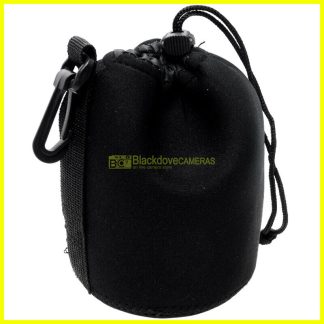 Custodia per obiettivi universale in neoprene fino cm. 10 diametro 9. Lens pouch