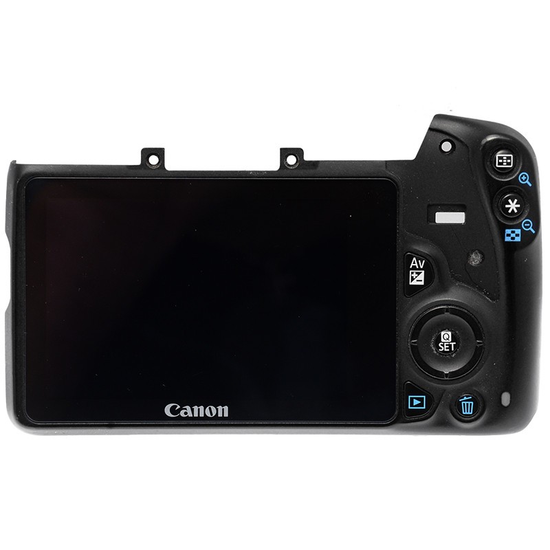 Dorso originale con display LCD tasti e cursore per fotocamera Canon EOS 100D 2 Dorso originale con display LCD tasti e cursore per fotocamera Canon EOS 100D - immagine 2