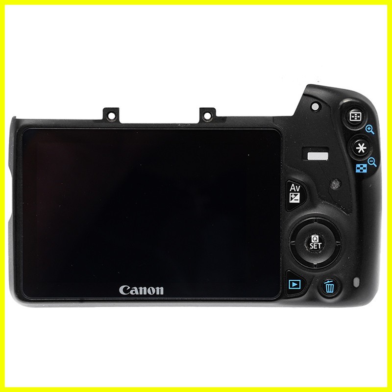 Dorso originale con display LCD tasti e cursore per fotocamera Canon EOS 100D 1 Dorso originale con display LCD tasti e cursore per fotocamera Canon EOS 100D