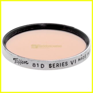 Filtro di conversione  81D Type Tiffen per Serie VI. Conversion filter Series 6.