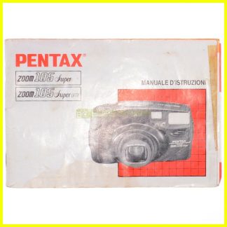 Libretto di istruzioni obiettivi per Pentax Zoom 105 Super Manuale in italiano