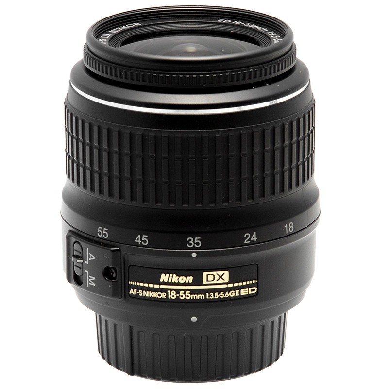 Nikon AF-S zoom Nikkor 18-55 mm f3,5-5,6 G DX II Obiettivo per reflex digitali 3 Nikon AF-S zoom Nikkor 18-55 mm f3,5-5,6 G DX II Obiettivo per reflex digitali - immagine 3