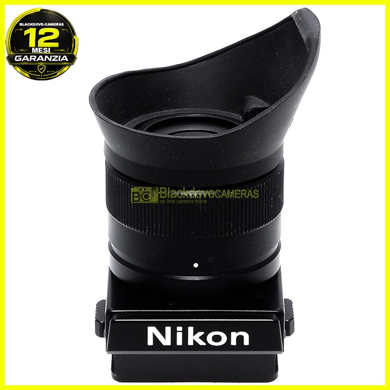 Nikon DW-4 mirino magnifier 6x originale per reflex Nikon F3. Focusing finder. 1 Nikon DW-4 mirino magnifier 6x originale per reflex Nikon F3. Focusing finder.
