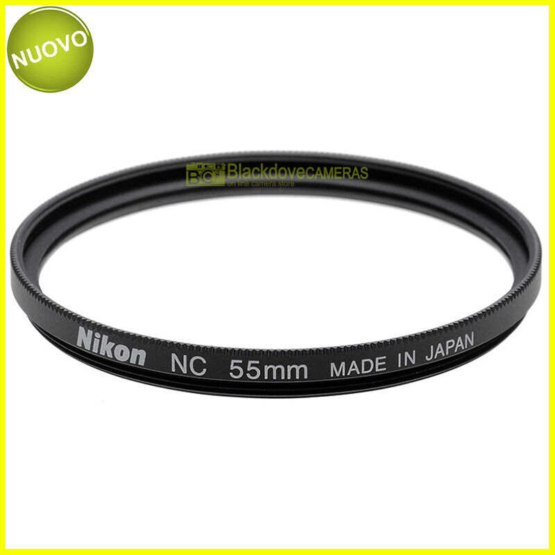 Nikon Neutral Color NC Filter 55mm. Filtro protector neutro per obiettivi  M55