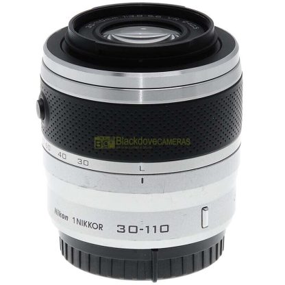 Nikon Nikkor 30/110mm f3,8-5,6 VR Silver Obiettivo AF per fotocamere Nikon 1 - immagine 3