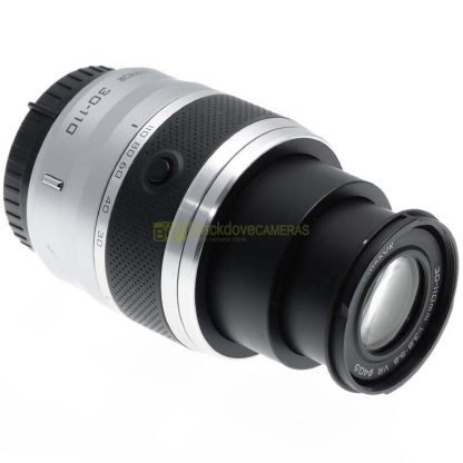 Nikon Nikkor 30/110mm f3,8-5,6 VR Silver Obiettivo AF per fotocamere Nikon 1 - immagine 4