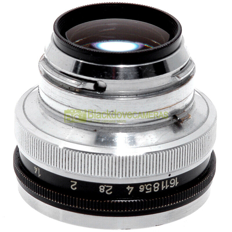 Nikon Nikkor 50mm f/2 obiettivo per fotocamere a pellicola innesto F a forcella 