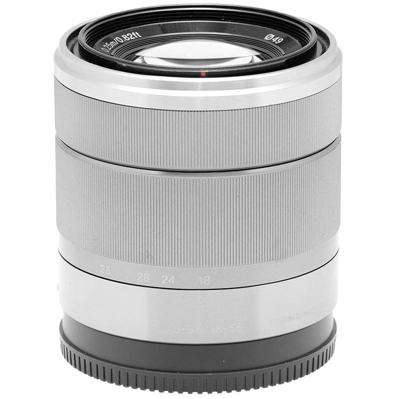 Sony E 18‑55mm f/3.5‑5.6 OSS Argento – SEL1855 Obiettivo Stabilizzato E‑Mount 3 Sony E 18‑55mm f/3.5‑5.6 OSS Argento – SEL1855 Obiettivo Stabilizzato E‑Mount - immagine 3