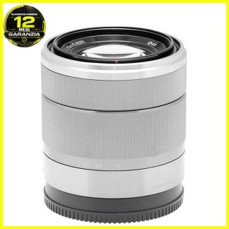 Sony E 18‑55mm f/3.5‑5.6 OSS Argento – SEL1855 Obiettivo Stabilizzato E‑Mount