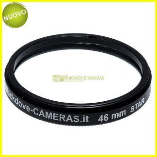 46mm. filtro Stella a 4 punte Blackdove-cameras. Star filter. Cross screen.